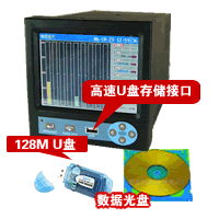 彩色液晶显示无纸记录仪