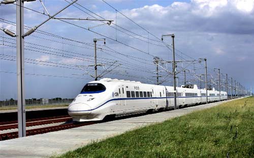 经济危机大大加速了中国铁路建设的步伐,使之朝“五纵五横”的目标大步迈进