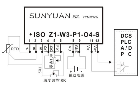 热电阻信号隔离变送器应用