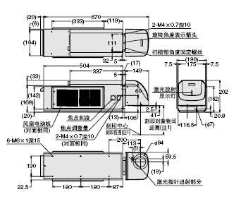 LP-430U LP-431U LP420S9U LP421S9U 放射头部分：标准型