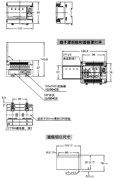 GD-C1, GD-C2,GD-C3 