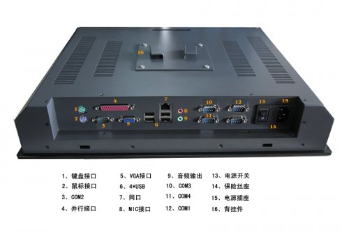 无风扇工控机 研华IP 工业平板电脑 C-610L在商家西安威蓝工控报价
