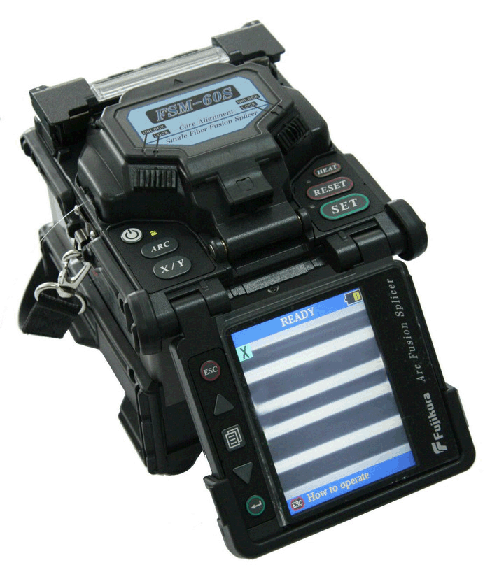 藤仓(fujikura)fsm-60s单芯光纤熔接机