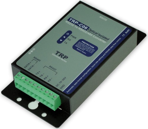 TRP-C06 RS-232转RS-422/485光隔离转换器