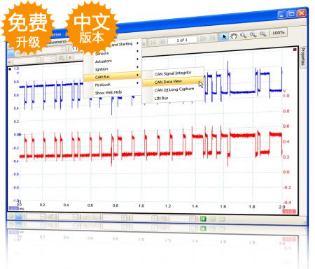 PICO 发动机全面体检软件-汽车示波器 PICO示