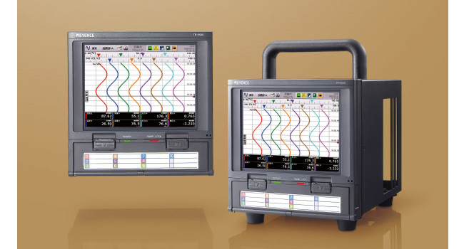 实现了有纸型记录器无法实现的使用便利性