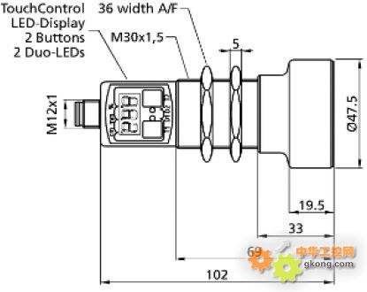 vnp-340超声波传感器-vnp- vnp-340 超声波传感
