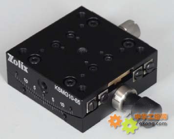 KSMG系列高精密手动角位移台-手动角位移台