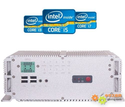 I5无风扇实验室远程控制工控机-I5工控机 无风