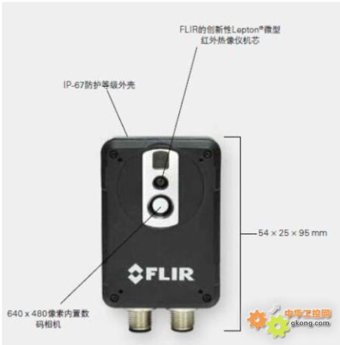 FLIR状态监控和热点探测的自动化 多波段红外热像仪 Ax8