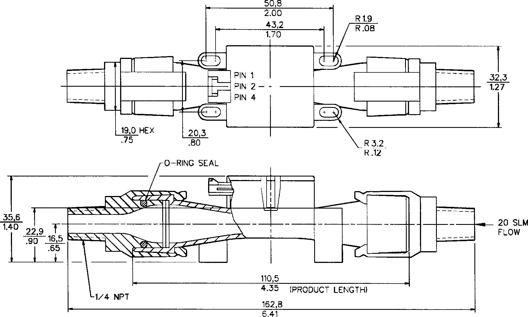 awm5104气体质量流量传感器