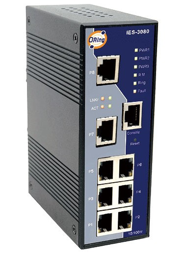 台湾威力oringies3000系列管理型工业交换机