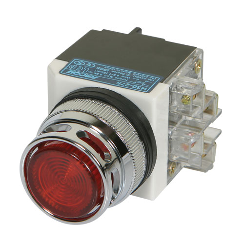 带LED灯按钮开关(快动)-带LED灯按钮开关(快动) H25-275 H30-275-