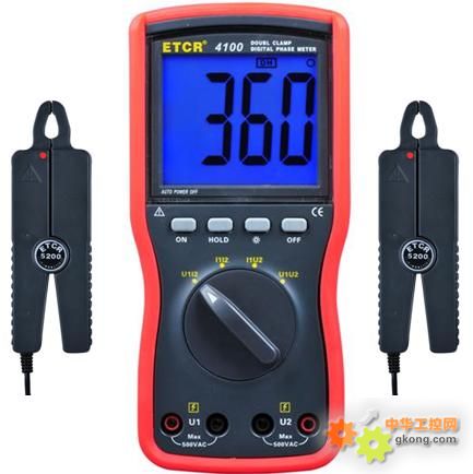 ETCR4100数字双钳相位表-ETCR4100 相位表